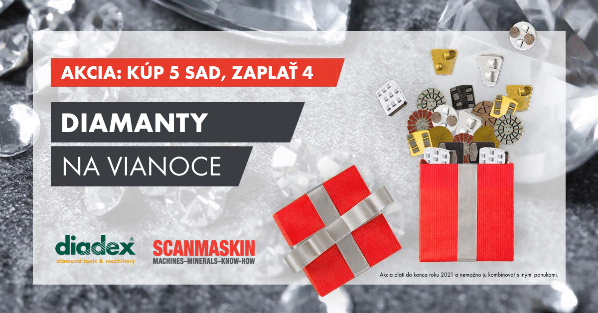 Scanmaskin AKCIA: kúp 5 sad, zaplať 4