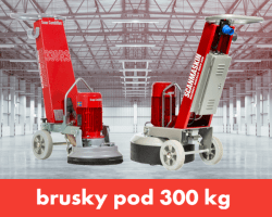 Scanmaskin brusky pod 300 kg